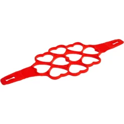 Moule mini-pancakes coeur rouge