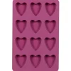 Moule silicone 12 coeurs