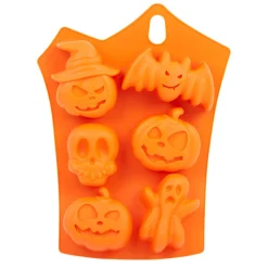 Moule silicone 6 personnages Halloween