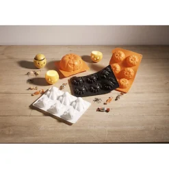 Moule silicone Halloween 6 fantômes 3D