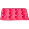 Moule silicone rose 12 madeleines