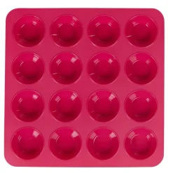 Moule silicone rose 16 petits fours