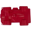 Moule voiture de course 3D silicone rouge