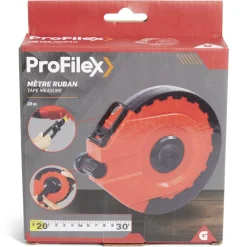 Mètre avec anneau de fixation 20m