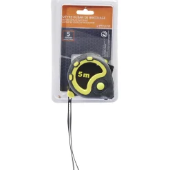 Mètre noir et jaune 5 m