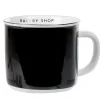 Mug bicolore noir blanc collection Bakery