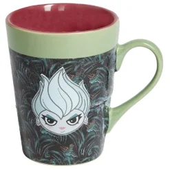 Mug Disney Villains Ursula vert et rouge H10,5cm
