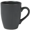 Mug en faïence uni gris