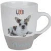 Mug faïence motif chien