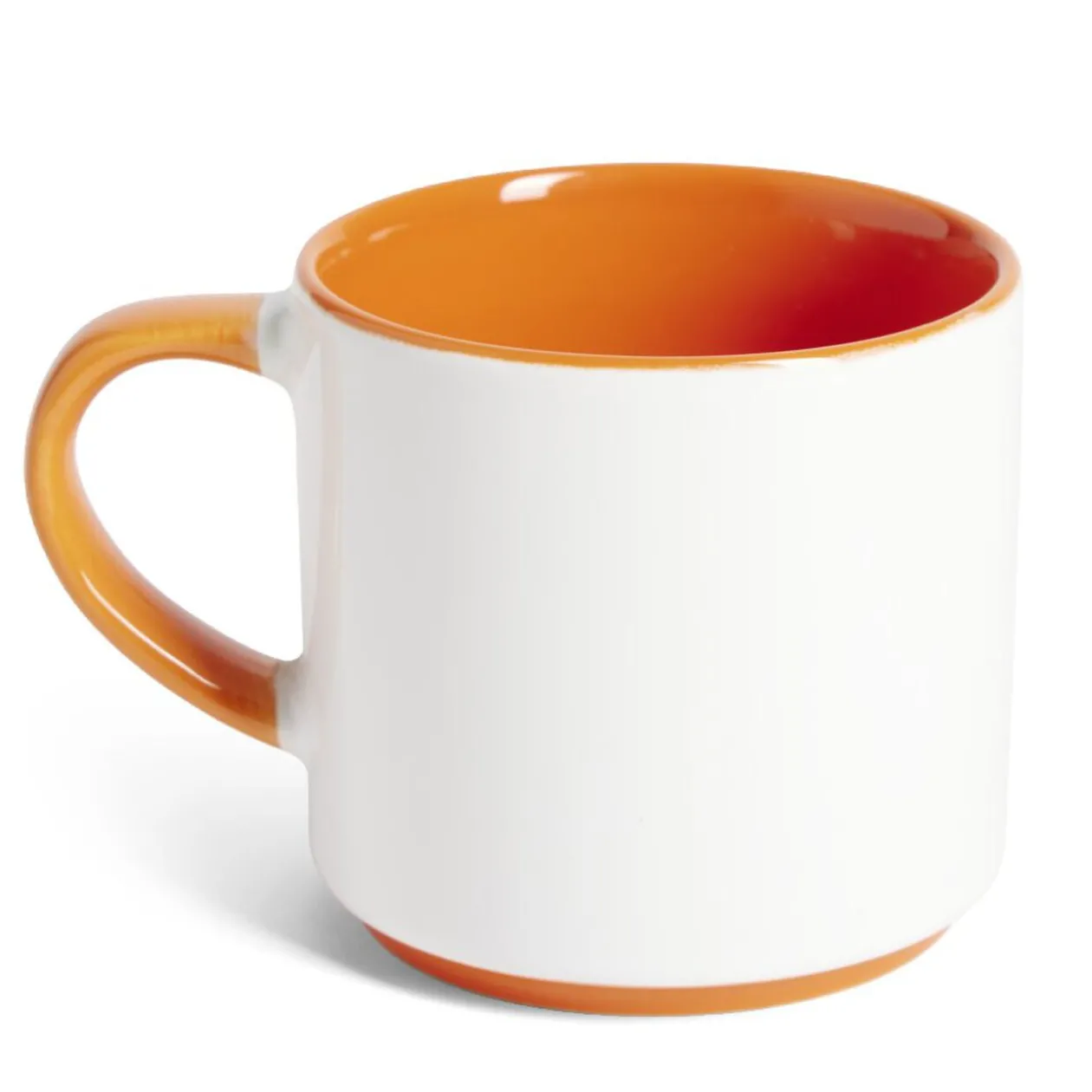 Mug grès bicolore 800mL Ø8,8xH13,5cm