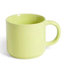 Mug grès jaune 500mL Ø9xH8cm