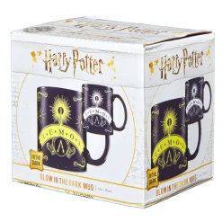 Mug Harry Potter symbole sortilège Lumos phosphorescent