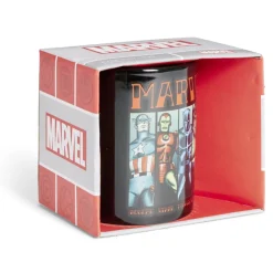 Mug Marvel personnages emblématiques noir et rouge 315ml