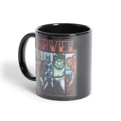 Mug Marvel personnages emblématiques noir et rouge 315ml