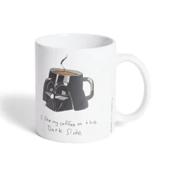 Mug Star Wars Dark Vador blanc et noir 315ml