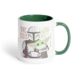 Mug Star Wars Mandalorian Storm Trooper blanc et vert 315ml