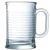 Mug transparent en verre trempé design conserve Luminarc 9 cl