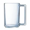 Mug transparent en verre trempé droit Luminarc 32 cl