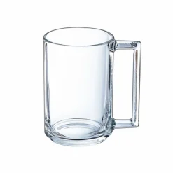 Mug transparent en verre trempé droit Luminarc 32 cl
