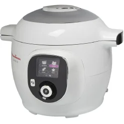 Multicuiseur Cookéo + Moulinex 150 recettes best of blanc