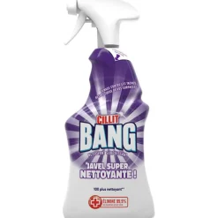 Nettoyant ménager super nettoyant Cillit Bang avec javel 900ml
