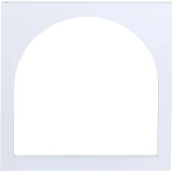 Niche Box Cube 32,2x32,2cm bois blanc