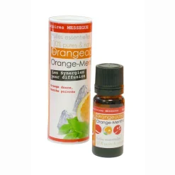 Orangeade orange menthe synergie d'huiles essentielles