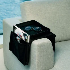 Organisateur de canapé noir