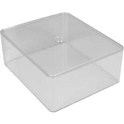 Organisateur tiroir salle de bain transparent x5