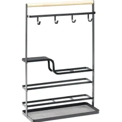 Organiseur de cuisine métal noir