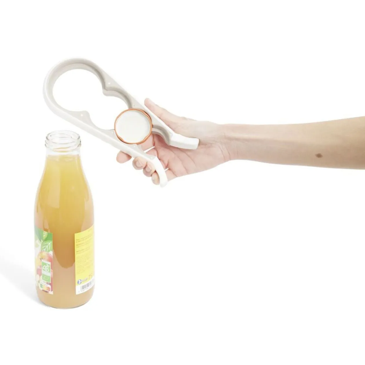 Ouvre bocal et bouteille universel