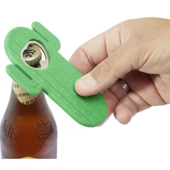 Ouvre bouteille caoutchouc forme colorée