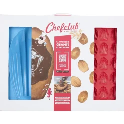 Pack moule à Madeleine géante et ses 25 petits