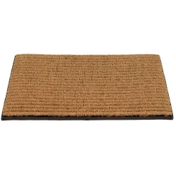 Paillasson boucle coco 60x40cm marron