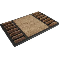 Paillasson coco avec rouleaux ultra-grattant