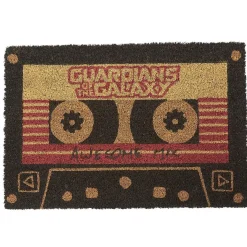 Paillasson coco Les Gardiens de la Galaxie noir et rouge
