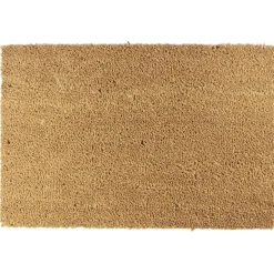 Paillasson coco naturel uni 60x40 cm