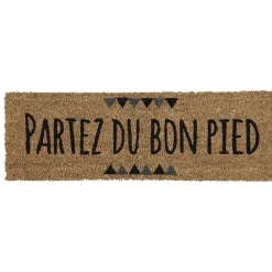 Paillasson coco Partez du bon pied