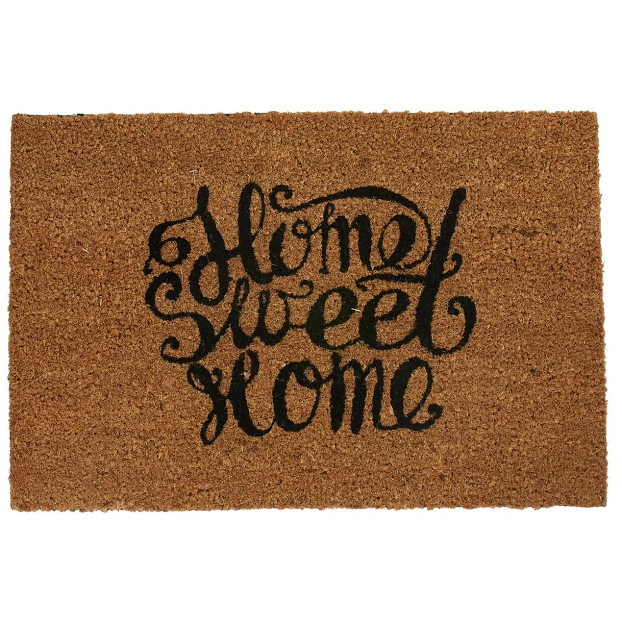 Paillasson coco rectangulaire inscription Home Sweet Home