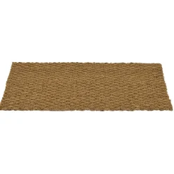 Paillasson coco rectangulaire marron 75x45cm