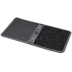 Paillasson double fonction WET DRY noir 80x45cm