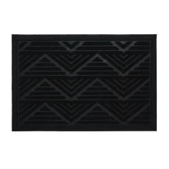 Paillasson extérieur antidérapant losange strié en relief 60x40cm