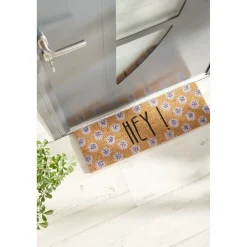 Paillasson fibre de coco Hey !