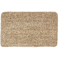 Paillasson tapis magique microfibre marron 75x45