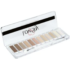 Palette de 12 ombres à paupières nude