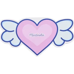 Palette de maquillage Martinelia Super Girl forme coeur 24 pièces
