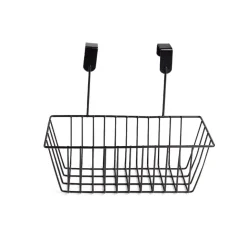 Panier de rangement à suspendre en fer 28x15xH22,5cm