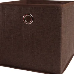 Panier de rangement déco marron