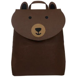 Panier de rangement pour enfant forme ours marron