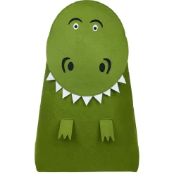 Panier de rangement pour enfant forme dinosaure vert